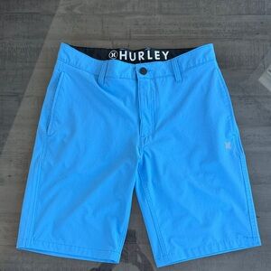 Hurley Men's Vibrant Blue All Day Hybrid Shorts. Size 30. Inseam 10 in. Casual